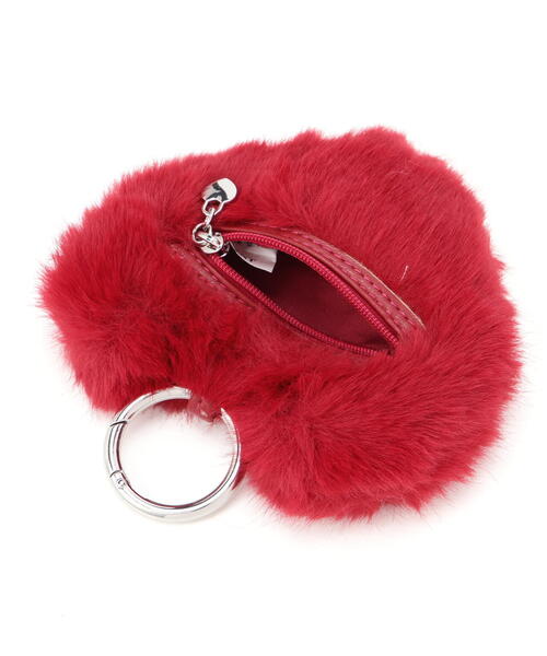 FREE'S MART（フリーズマート）の「◆ハートフェイクチャーム（キーホルダー・レディース・ブラック/ホワイト/レッド・ﾌﾘ-）」の9枚目の写真