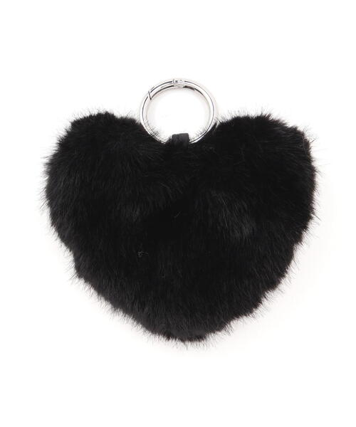 FREE'S MART（フリーズマート）の「◆ハートフェイクチャーム（キーホルダー・レディース・ブラック/ホワイト/レッド・ﾌﾘ-）」の11枚目の写真