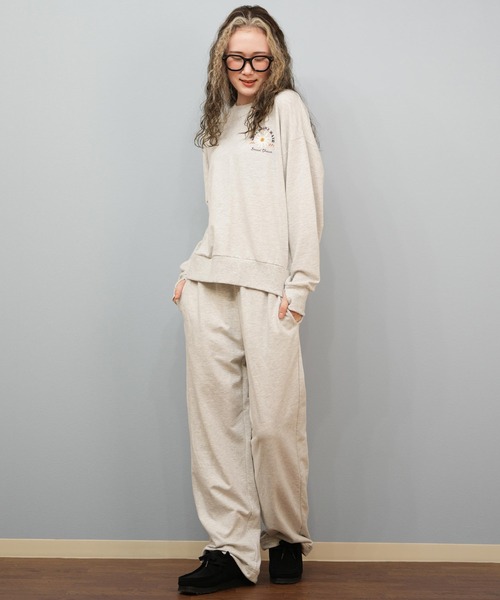 ROXY(ロキシー)の「ROXY/ロキシー スウェット クルーネックトレーナー RLT254038(スウェット・レディース・スミクロ/ヘザーグレー/その他1・L/M)」の12枚目の写真