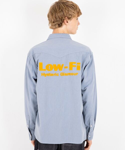HYSTERIC GLAMOUR（ヒステリックグラマー）の「LOW-FI刺繍 ウエスタンシャツ（シャツ/ブラウス・メンズ・ブルー/グレー/ブラック・SMALL/MEDIUM/LARGE/X-LARGE）」の10枚目の写真