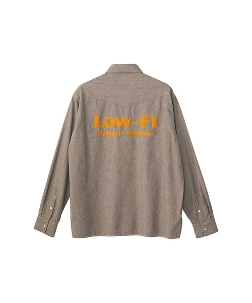 HYSTERIC GLAMOUR（ヒステリックグラマー）の「LOW-FI刺繍 ウエスタンシャツ（シャツ/ブラウス・メンズ・ブルー/グレー/ブラック・SMALL/MEDIUM/LARGE/X-LARGE）」の11枚目の写真