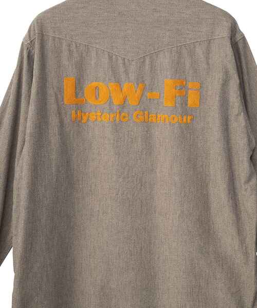 HYSTERIC GLAMOUR（ヒステリックグラマー）の「LOW-FI刺繍 ウエスタンシャツ（シャツ/ブラウス・メンズ・ブルー/グレー/ブラック・SMALL/MEDIUM/LARGE/X-LARGE）」の12枚目の写真