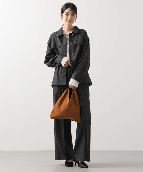 Gready Brilliant(グレディブリリアン)の「デニムベルト付きジャケット(テーラードジャケット・レディース・ブラック・38)」の15枚目の写真