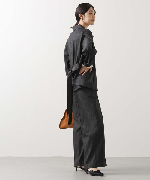 Gready Brilliant(グレディブリリアン)の「デニムベルト付きジャケット(テーラードジャケット・レディース・ブラック・38)」の18枚目の写真