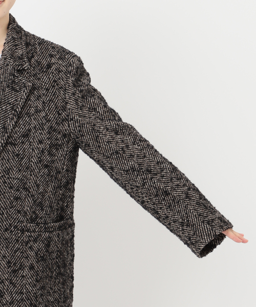 Spick & Span（スピックアンドスパン）の「ヘリンボンツイードジャコット（その他アウター・レディース・マルチ・36/38）」の15枚目の写真