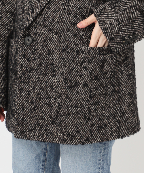 Spick & Span（スピックアンドスパン）の「ヘリンボンツイードジャコット（その他アウター・レディース・マルチ・36/38）」の18枚目の写真