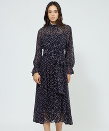 EPOCA THE SHOP ネイビーワンピース 40 日本製 EPOCA｜エポカのワンピース（ブルー・ネイビー/青色系）通販