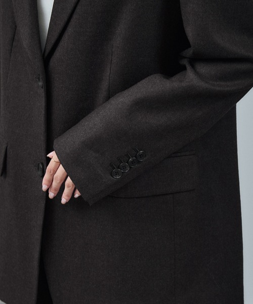 ウールテーラードジャケット / セットアップ対応（テーラード