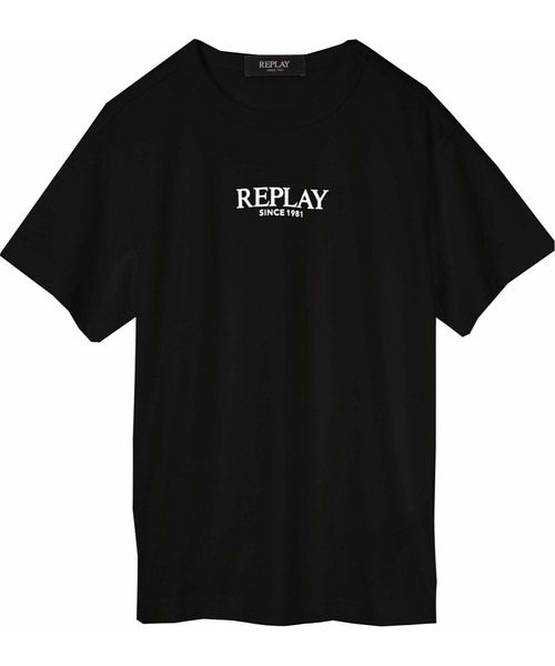 REPLAY(リプレイ)の「ボーイズ Tシャツ(Tシャツ/カットソー・キッズ・ホワイト×ブルー/ブラック・8Y/10Y/12Y)」の2枚目の写真