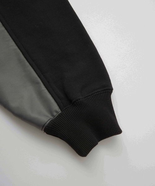 X-girl（エックスガール）の「JERSEY MIX TRACK TOP（ジャージ・レディース・グレー/ブラック・S/M）」の7枚目の写真