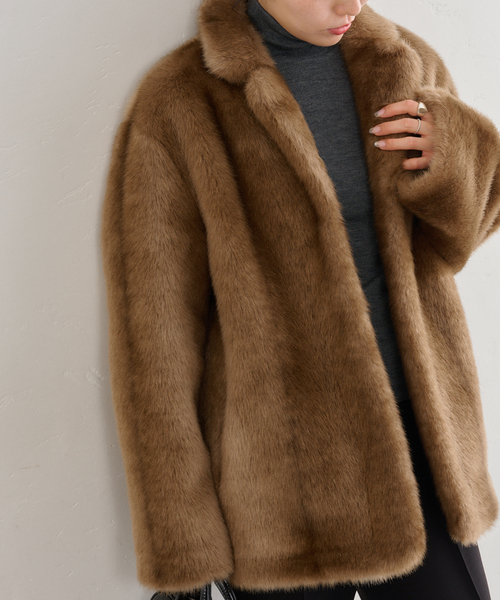 HAVELESS/ハブレス JENNIE ECO FUR MUSTANG JACKET（その他アウター