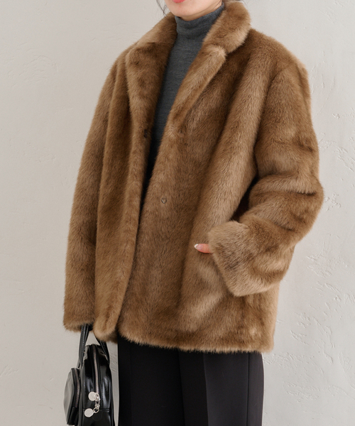 HAVELESS/ハブレス JENNIE ECO FUR MUSTANG JACKET（その他アウター