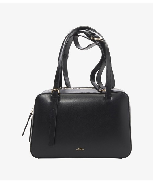 A.P.C.(アーペーセー)の「SAC VIRGINIE BOX(ハンドバッグ・レディース・ブラック・ONESIZE)」の1枚目の写真