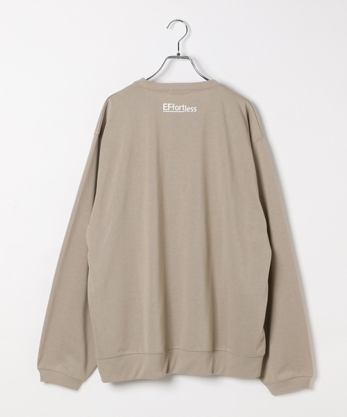 BAYFLOW(ベイフロー)の「【EF(エフ)】ロングスリーブスウェットTEE(MEN)(スウェット・メンズ・ベージュ/ネイビー/ブラウン・MEDIUM/LARGE)」の5枚目の写真