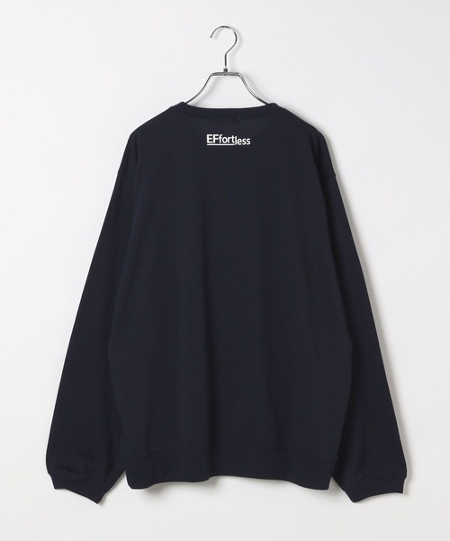 BAYFLOW(ベイフロー)の「【EF(エフ)】ロングスリーブスウェットTEE(MEN)(スウェット・メンズ・ベージュ/ネイビー/ブラウン・MEDIUM/LARGE)」の6枚目の写真