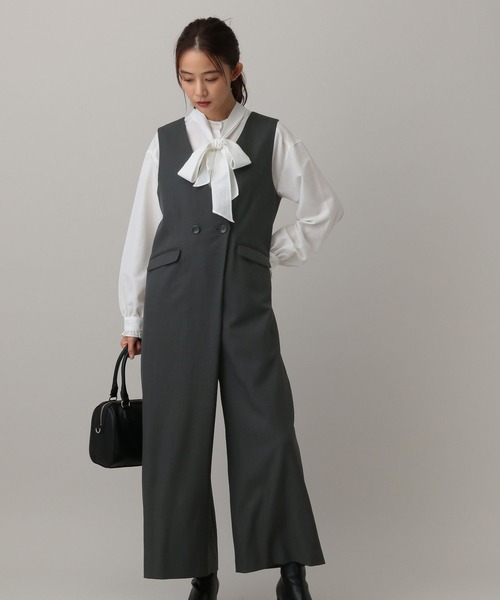 セール】MATINEE LINE/ツイルストレッチ/サロペット/583790