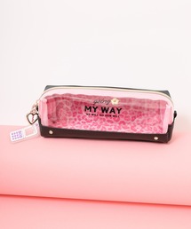 BRANDALISED（ブランダライズド）の「PVC×合皮ﾋｮｳ柄Pﾎﾟｰﾁ(MY WAY)（ポーチ）」