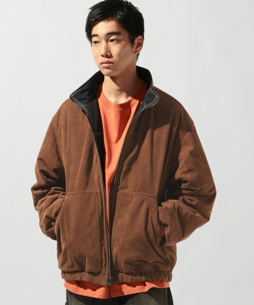 ニコアンド リバーシブルスタンドブルゾン Ｌサイズ リバーシブルスタンドブルゾン（ブルゾン）｜niko and