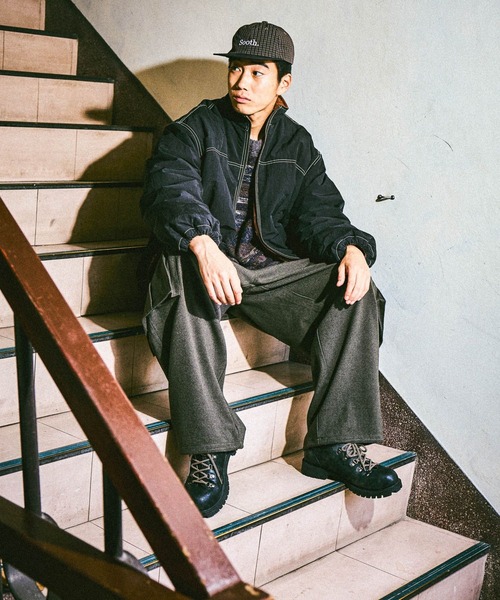 リバーシブルスタンドブルゾン（ブルゾン）｜niko and