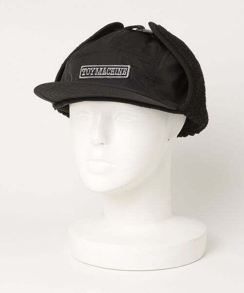 TOY MACHINE(トイ マシーン)の「TOY MACHINE/トイマシーン キャップ EARFLAP JET CAP 254045001(キャップ・メンズ・ブラック・FREE)」の16枚目の写真