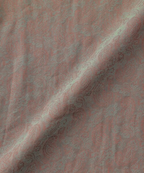 LOVELESS（ラブレス）の「シアージャカードシャツ（シャツ/ブラウス・レディース・グリーン系その他6/オフホワイト・36）」の18枚目の写真