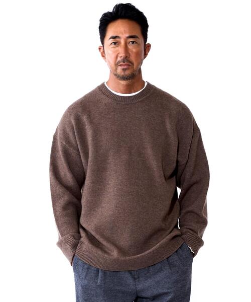 セール】【干場義雅×DRESSTERIOR】ウールカシミヤニット（ニット