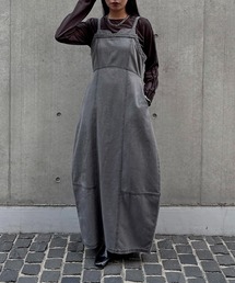 【&g'aime】デニムコクーンドレス Denim Cocoon Dress
