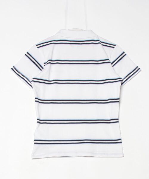 GUESS JEANS Short Sleeves Slim Stripe Polo ポロシャツ | GUESS(ゲス