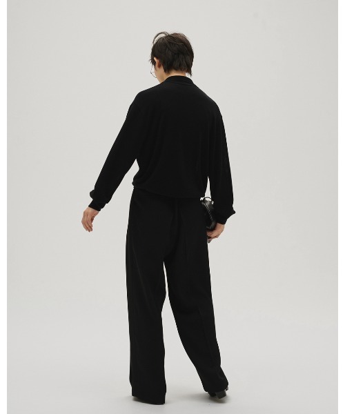 TODAYFUL（トゥデイフル）の「Silky Skipper Knit（シャツ/ブラウス・レディース・キナリ/ブラック・FREE）」の9枚目の写真