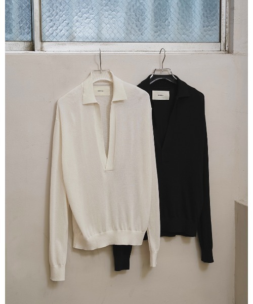 TODAYFUL（トゥデイフル）の「Silky Skipper Knit（シャツ/ブラウス・レディース・キナリ/ブラック・FREE）」の14枚目の写真