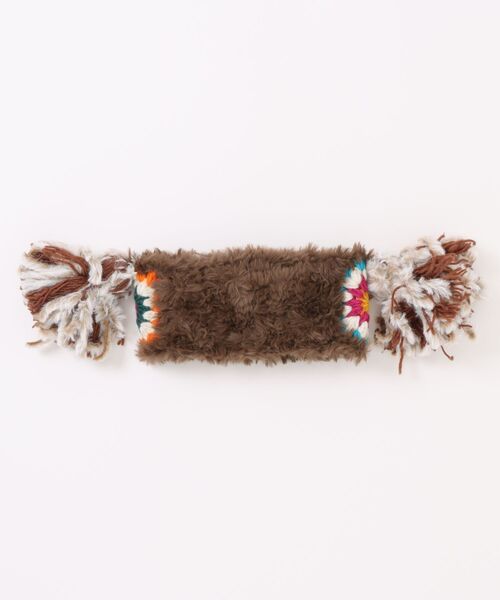 チャイハネ（チャイハネ）の「【チャイハネ】クロシアナヘアバンド（ヘアバンド・レディース・ブラウン/ダークグレー/ホワイト・FREE）」の9枚目の写真