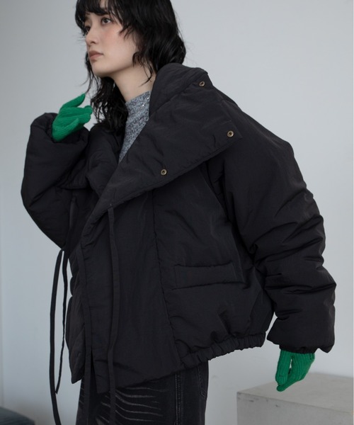 VACANCY（ヴァカンシー）の「ダブルリボンショート丈ダウン（ダウン