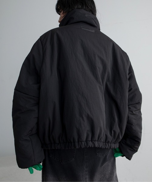 VACANCY（ヴァカンシー）の「ダブルリボンショート丈ダウン（ダウンジャケット/コート・レディース・ブラック/アイボリー・FREE）」の7枚目の写真