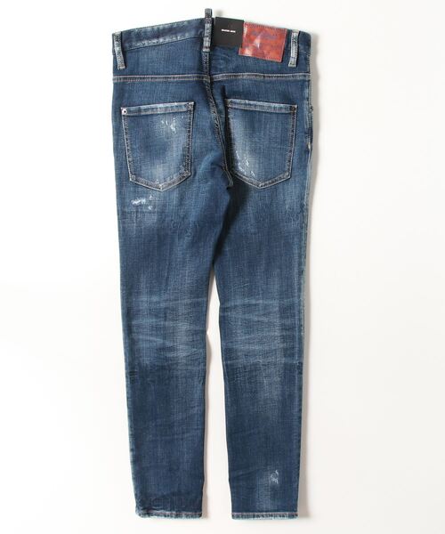 DSQUARED2（ディースクエアード）の「Skater Jean Dark Moody Blues Wash/0252（デニムパンツ・メンズ・ブルー・48/46/44/42/56/54/52/50/58）」の2枚目の写真