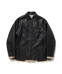 【値下げ】PERVERZE Leather Jacket 値下げ】PERVERZE Leather Jacket New Kawasaki Z Rider Racing
