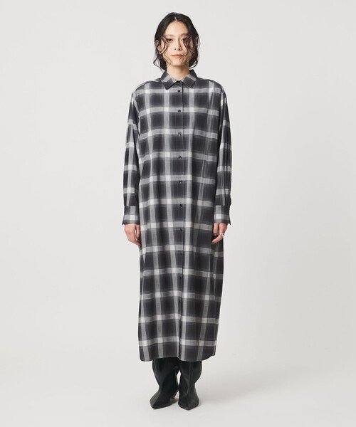 UNITED ARROWS（ユナイテッドアローズ）の「プリント シャツ ワンピース ‐ウォッシャブル‐（ワンピース・レディース・その他1/その他2・36/38）」の18枚目の写真