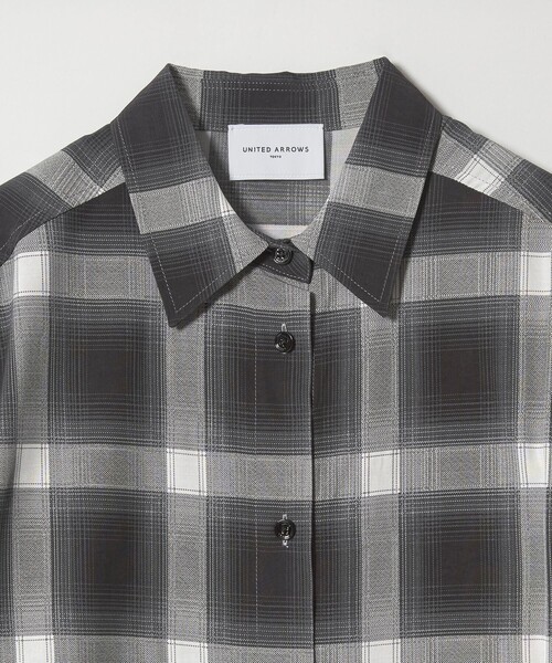 UNITED ARROWS（ユナイテッドアローズ）の「プリント シャツ ワンピース ‐ウォッシャブル‐（ワンピース・レディース・その他1/その他2・36/38）」の13枚目の写真