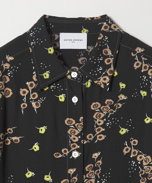 UNITED ARROWS（ユナイテッドアローズ）の「プリント シャツ ワンピース ‐ウォッシャブル‐（ワンピース・レディース・その他1/その他2・36/38）」の4枚目の写真