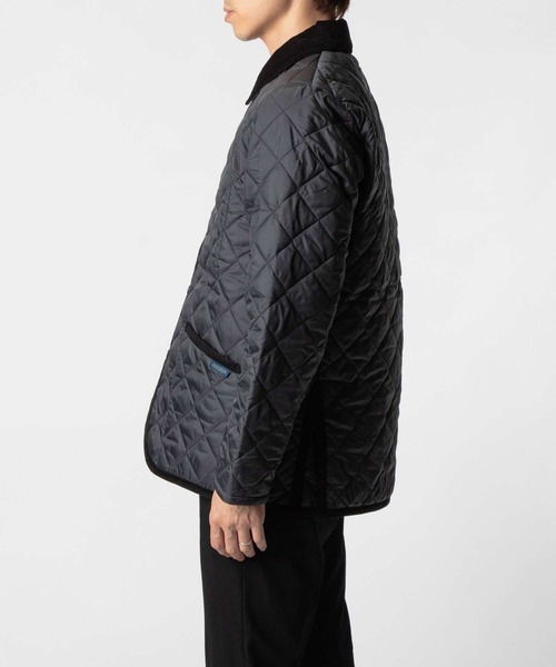 LAVENHAM（ラベンハム）の「LAVENHAM RAYDON ラベンハム レイドン キルティングジャケット（ダウンジャケット/コート・メンズ・ブラック系2/ブラック系1/ネイビー系1・X-LARGE/MEDIUM/LARGE/XX-LARGE）」の6枚目の写真
