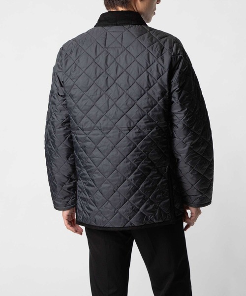 LAVENHAM（ラベンハム）の「LAVENHAM RAYDON ラベンハム レイドン キルティングジャケット（ダウンジャケット/コート・メンズ・ブラック系2/ブラック系1/ネイビー系1・X-LARGE/MEDIUM/LARGE/XX-LARGE）」の7枚目の写真