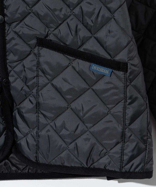 LAVENHAM（ラベンハム）の「LAVENHAM RAYDON ラベンハム レイドン キルティングジャケット（ダウンジャケット/コート・メンズ・ブラック系2/ブラック系1/ネイビー系1・X-LARGE/MEDIUM/LARGE/XX-LARGE）」の15枚目の写真
