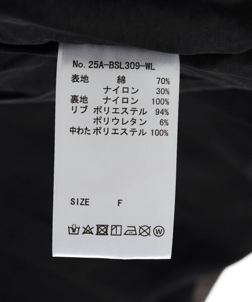 WHITELAND（ホワイトランド）の「WHITELAND/ホワイトランド/STAND BLOUSON（ブルゾン・メンズ・ブラック系その他/ブラック・F）」の18枚目の写真