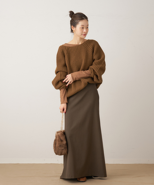 yak mix loose ニット（ニット/セーター）｜Plage（プラージュ）の