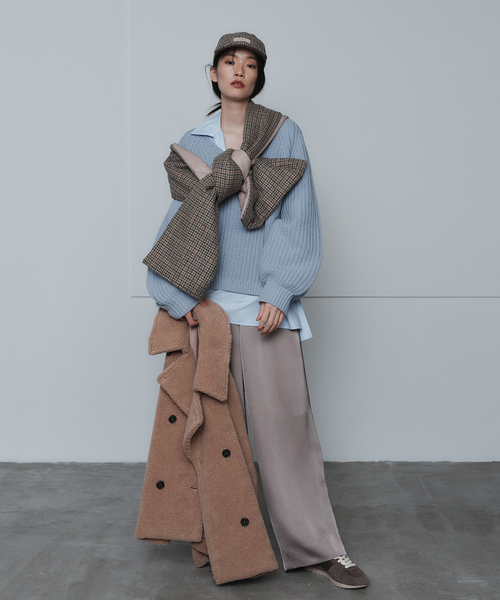 plage（プラージュ）の「yak mix loose ニット（ニット/セーター