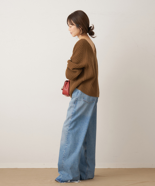 plage（プラージュ）の「yak mix loose ニット（ニット/セーター