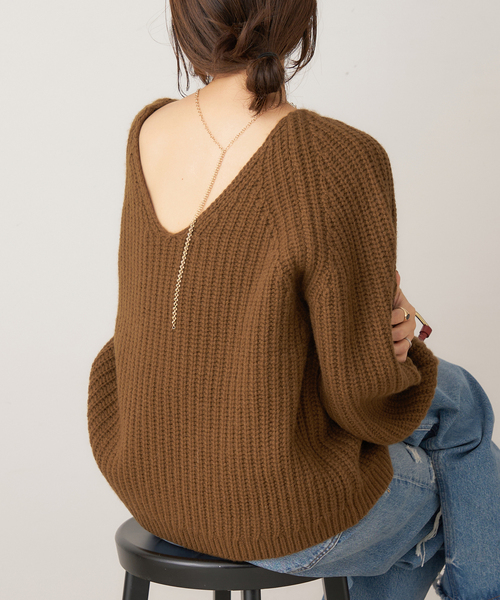 yak mix loose ニット（ニット/セーター）｜Plage（プラージュ）の