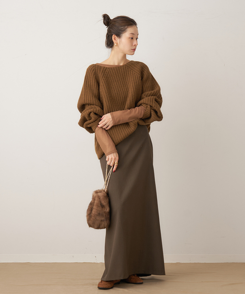 新品未使用　Plage yak mix loose ニット ¥29,700 税込 yak mix loose ニット（ニット/セーター）｜Plage（プラージュ）の