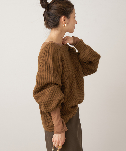 yak mix loose ニット（ニット/セーター）｜Plage（プラージュ）の