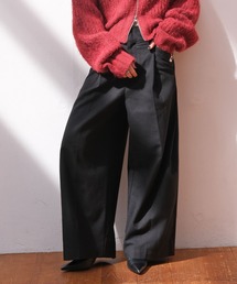 AKTE | タックワイドパンツ(その他パンツ)