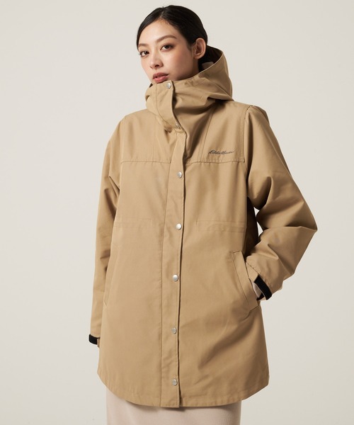 Eddie Bauer（エディーバウアー）の「ポート タウンセンド トレンチ（トレンチコート・レディース・ブラック/グレイッシュブルー/ベージュ・S/M/L/XL）」の2枚目の写真